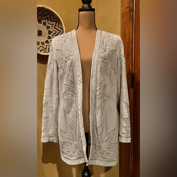 SOLD Ralph Lauren Purple Label Runway Lambskin Suede Jacket - Picture 4 of 10